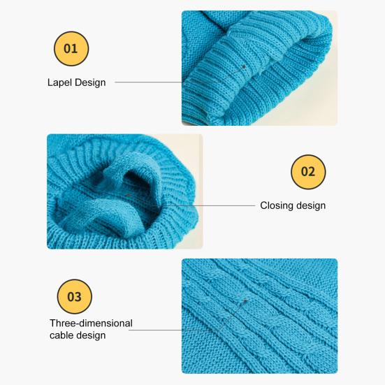 Evcil Hayvan Giysileri Esnek Tek Renk Alerji Önleyici Solmaya Dirençli Kolay Giyilen Sıcak Tutma Polyester Köpek