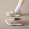Casual Sports Shoes Women's 2025 New Spring and Autumn Breathable Women's Shoes German Training Forrest Gump Shoes Platform Mesh Dad Shoes