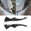 1Pair Front Windshield Wiper Cowl Cover Trim Panel For Nissan Kicks 2016 2017 2018   Replace 66894-5RF0B Car Accessories
