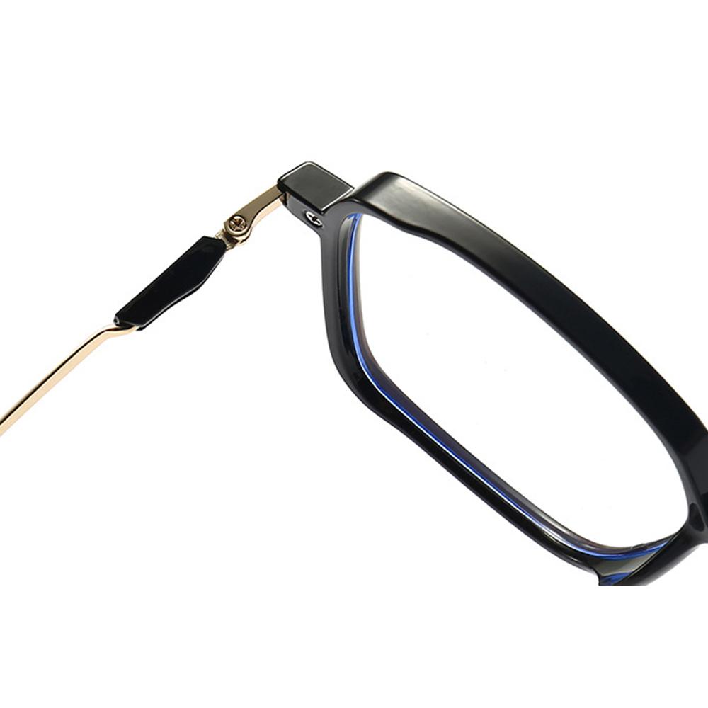 Feine Scharniere Quadratischer Rahmen Ultraleicht Übergröße Bequeme Lesebrille +0,75 Bis +4