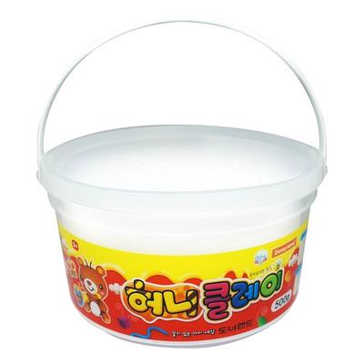 Donnerland Honey Clay Bulk, White, 500g, Korean Toy Supplies