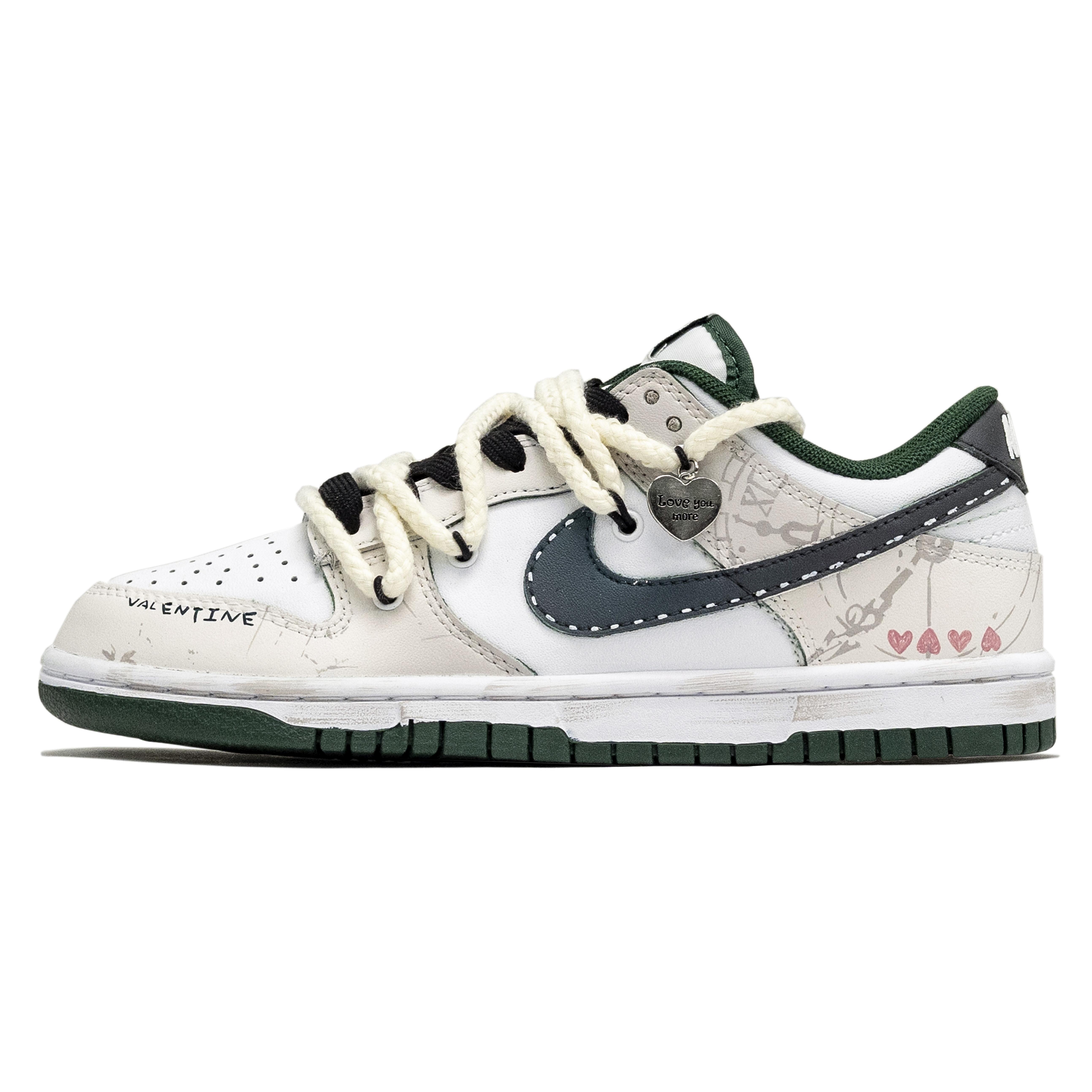 

Nike Dunk Slip Resistant Slip Resistant Low top Skateboard Shoes Unisex Ecru DD1391-101(Team901-) 36.5