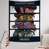 Retro Music Gorillaz Good Quality Anime Tapestry Hanging Tarot Hippie Wall Rugs Dorm Wall Hanging Sheets