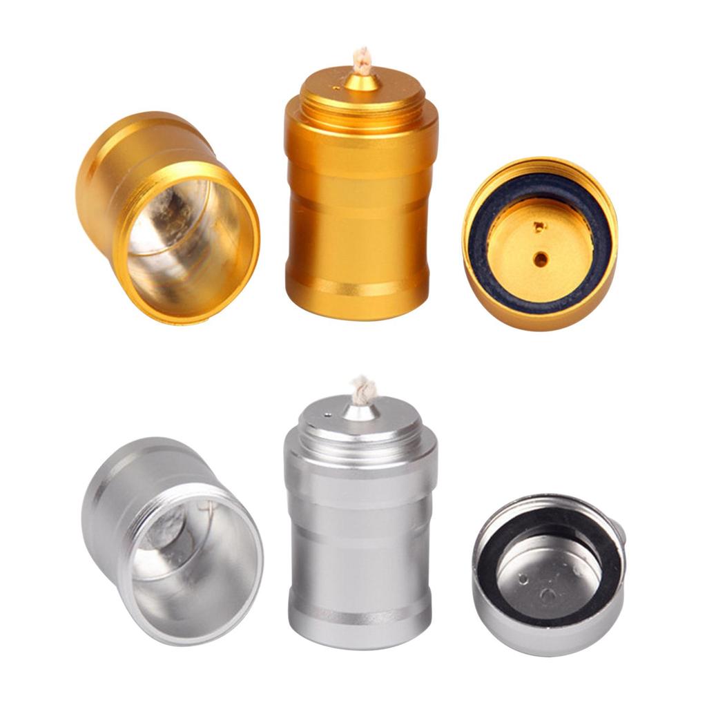 Buy Mini Metal Alcohol Lamp Portable Lab Burner for Camping at affordable prices — free shipping