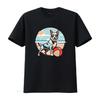 Blue Heeler T-shirt Boskshund vid Stranden Luna Exklusiv Design vintage Tvättad Stretchig mode Andningsbar homme