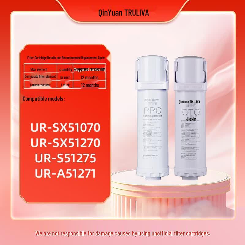 Truliva UR-SX51070 Series Water Purifier Replacement Filter Set