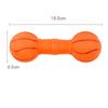 Dog Ball Toy Interactive Dog Toy Fun Giggle Sounds Football Basketball Shape Teeth Cleaning Bite Resistance Squeaky Dog Ball Toy