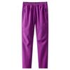 Women's Fleece-Lined Waterproof Windproof Pants for Autumn/Winter Hiking and Casual Wear