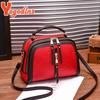 Yogodlns Crossbody Bags For Women PU Leather   Ladies Fashion Solid Color Bag Female Designer Shoulder Bag