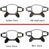 Interior Car Accessories For Land Rover Discovery 5 LR5 L462 -2025 ABS Carbon Fiber Car Steering Wheel Button Cover Trim