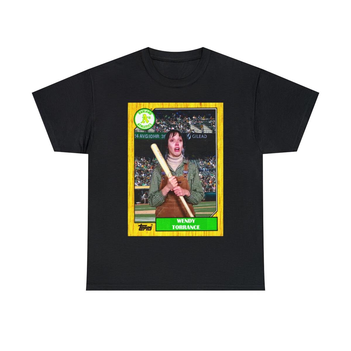 The Shining Wendy Torrance A s Card Shelly Duvall Unisex Short Sleeve Tee M