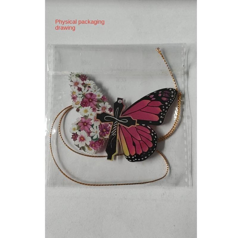 2024 New Acrylic Flat Pendant Christmas Christmas Tree Decorations Cup Bookshelf Pendant