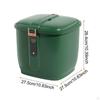 Bucket for Grain Storage, Box Pet Food and Flour Organization