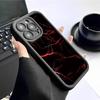 Red Glow Staircase Black Groove iPhone 14/15/16/17 Pro Max Phone Case