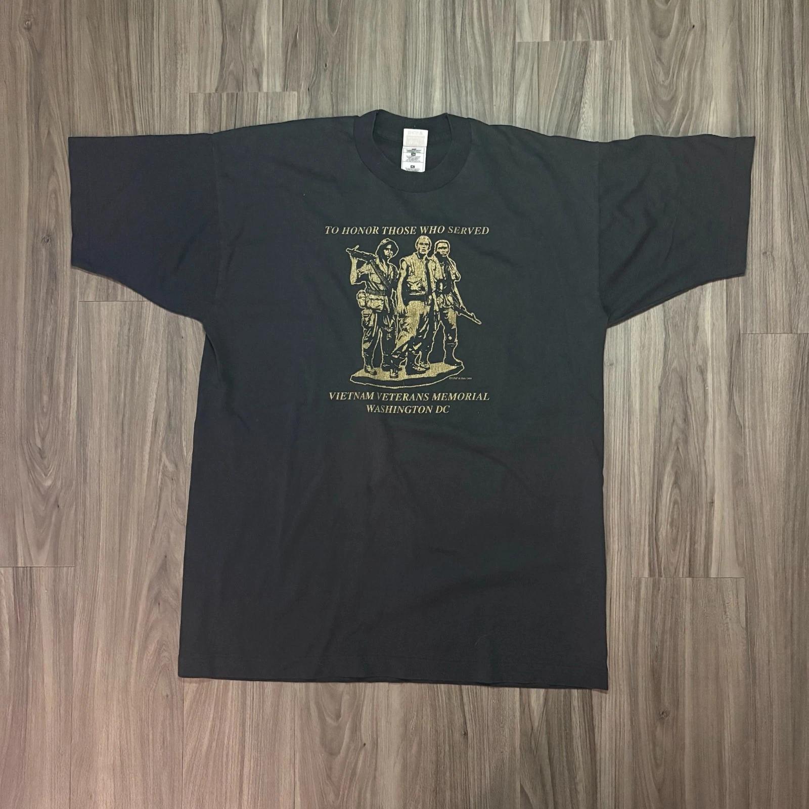 1984 / Vintage Vietnam Veterans Memorial Washington DC Single Stitch T Shirt XL S