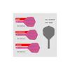 TARGET K-FLEX FLIGHT NEON SHAPE/NO6 (Neon Color Shape) (Pink, 26mm)