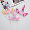 Rainbow Unicorn Headband - Cute Halloween Hair Accessory for Girls