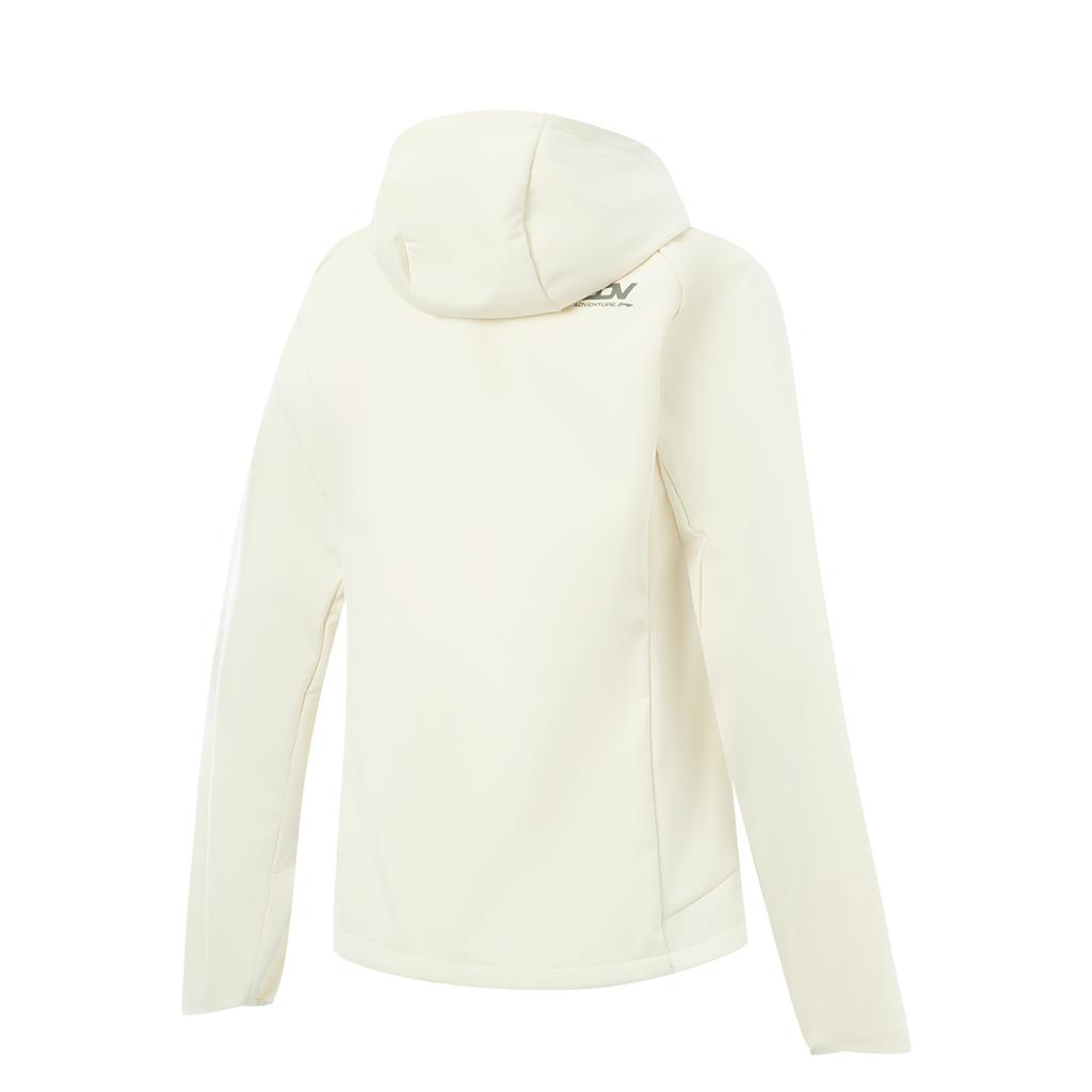 Li Ning Running Series Windproof Water-Repellent Hooded Softshell Jacket Women Jackets AFDVG72-1