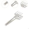 Kitchen Tongs Barbecue Clamp Anti Scald Fried Steak Turner for Meats,Pizza Pies,Burger