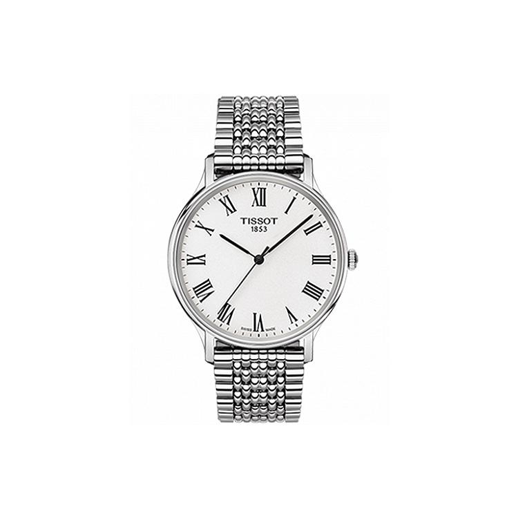 TISSOT Meishi Collection Quartz Movement Men's Watches Watch 38mm White Dial T109.410.11.033.00 T109.410.11.033.00