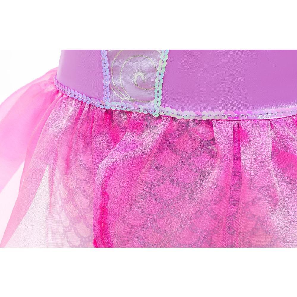 Mermaid Ariel Dress Girls Princess Dress Children's Role Playing Dress Fashionable Cute Beautiful Dress