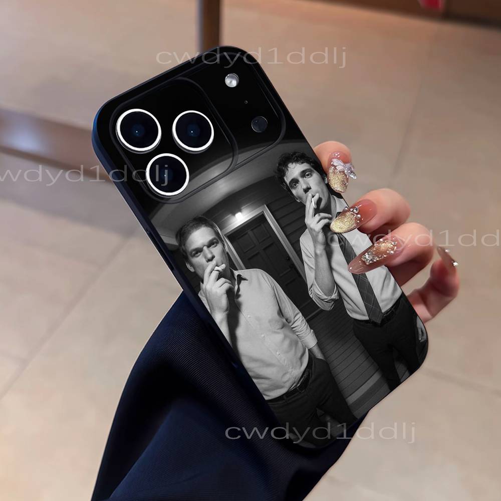 D-Dexter Morgan Phone Case For iPhone 17,16,15,11,12,14,13 Pro Max Mini XS,XR,7 Plus 16E Air Shockproof Soft Cover