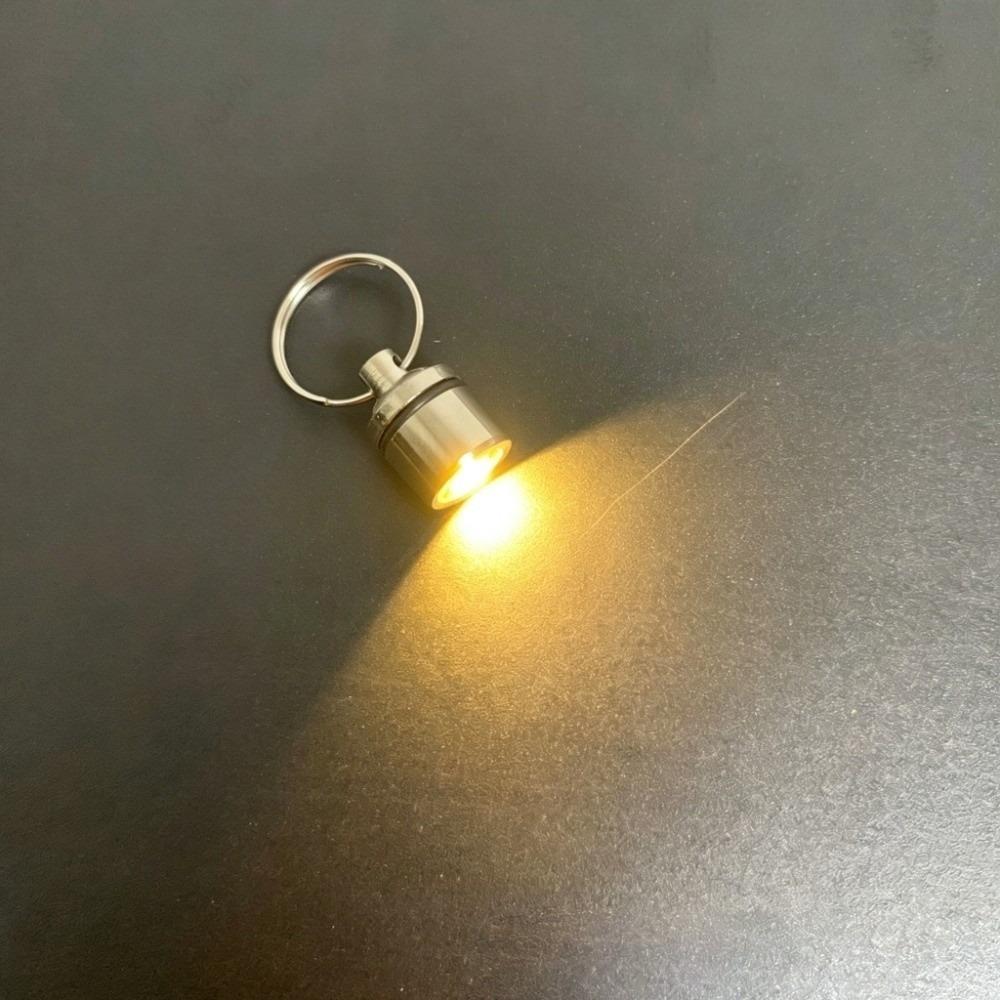 Mini Mini LED Light Keychain Colorful Flashlight Keychain Lamp Electronic Light Keyring Gift Idea