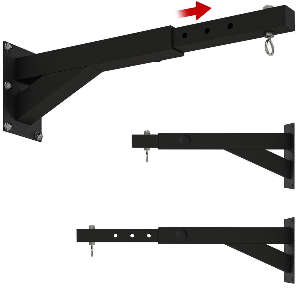 Punch Bag Wall Bracket 5 Length Adjustable Boxing Bag Bracket For Kickboxing Muay Thai Punching Training