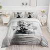 Sexy Woman 2Pcs Soft Breathable Duvet Cover Set, 3D Printed Bedding Set, Womanduvet Cover Pillowcases For Girl Boy Gift Single