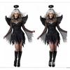 Halloween, Black Angel and White Angel Costumes, Vampires, Demon Party Costumes, Masquerade Female Performers