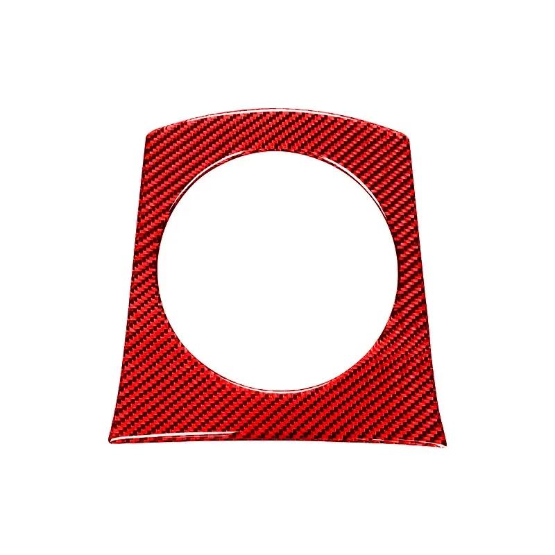 For Nissan 350Z 2003-2009 Carbon Fiber Car Central Console Gear Shifter Panel Trim Frame Decoration Sticker Interior Accessories