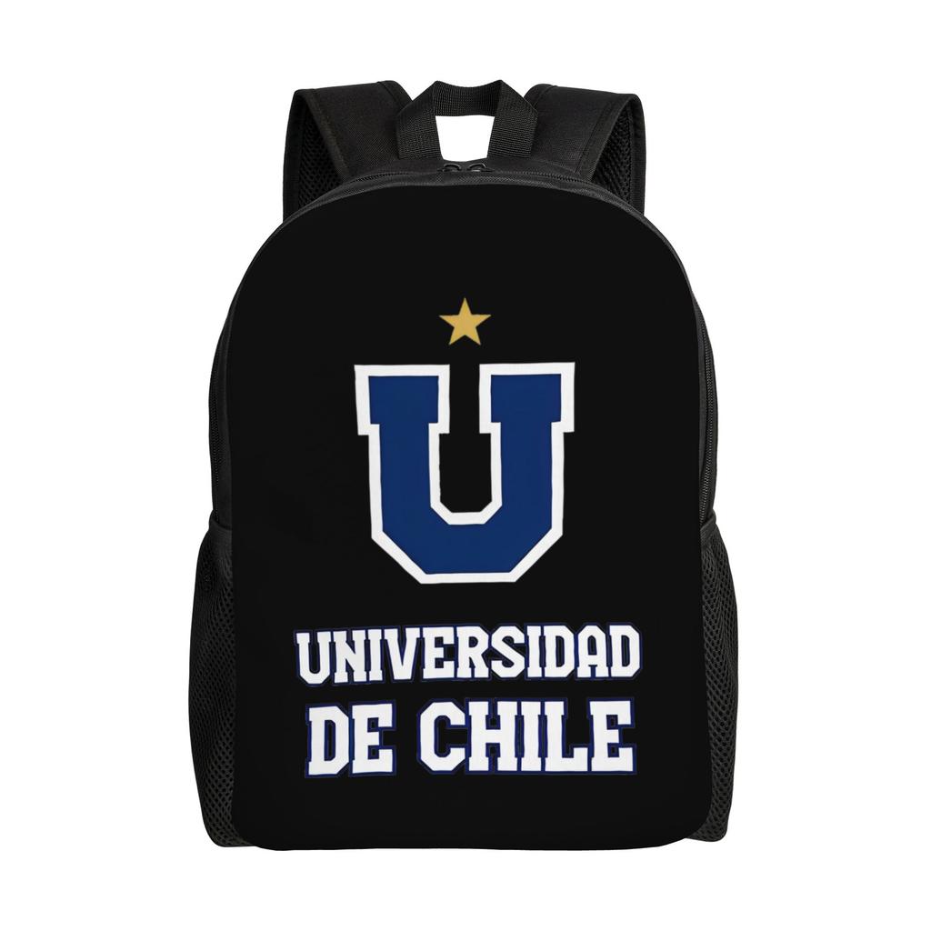 Universidad De Chile  Backpack for Men Women Casual Student Hiking Travel Daypack  College Canvas Bags Outdoor