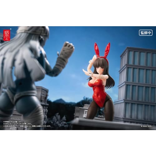 Snail Shell Fantasy JK Series JK-01 Bunny Girl Rena 1/12 Scale, Approximately 156mm, Pre-painted Action Figure Made of PVC, ABS, POM, and Magnets