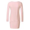 Women Pregnant Maternity Long Sleeve High Elastic Soft Dress