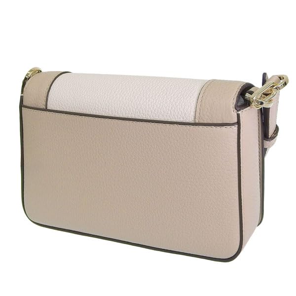 Kate Spade Multicolored Lena Colorblock Small Flap Crossbody KH792 Outlet Women's Bag, (Lightsand/Beige), Brand.