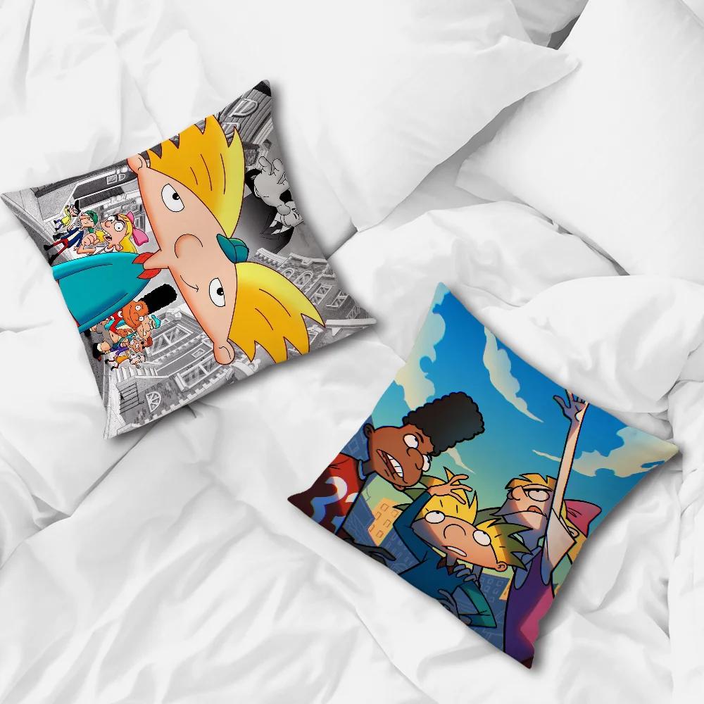 H-Hey A-ArnoldS Comfortable soft Pillow Case for Sofa Living Room Home office Decor Protective Covers