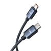 Jingyao 120W Dual Type-C Fast Charging Cable for Huawei and Apple 15/16 Laptops - PD Compatible