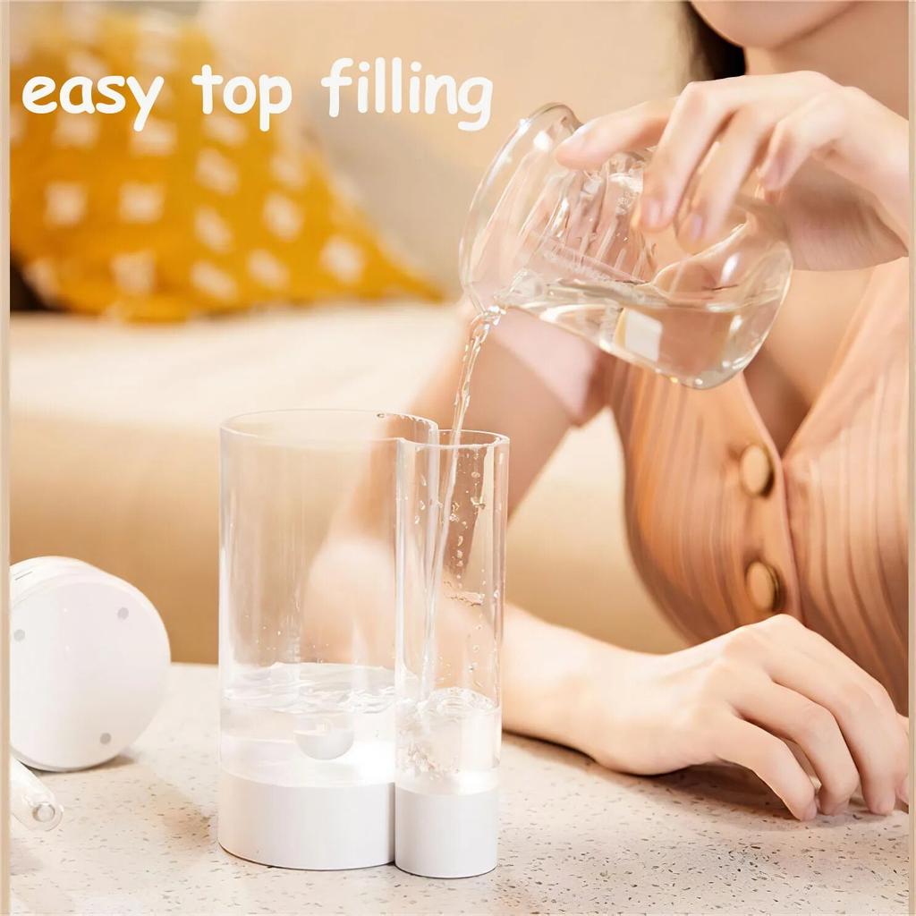 Waterspout 500ML Cool Mist Humidifier with Colorful Night Light