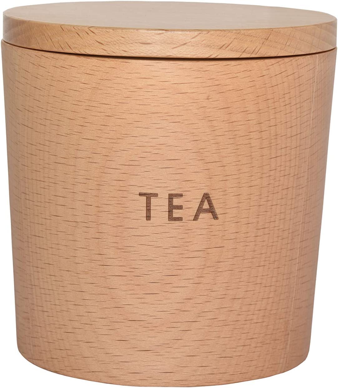 

TOUGEI Wooden Canister (Tea) 250ml Wooden Storage Container for Tea Leaves