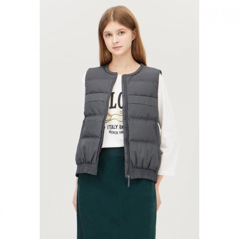 Benetton Jacquard Knit Duck Down Vest Bapde3561