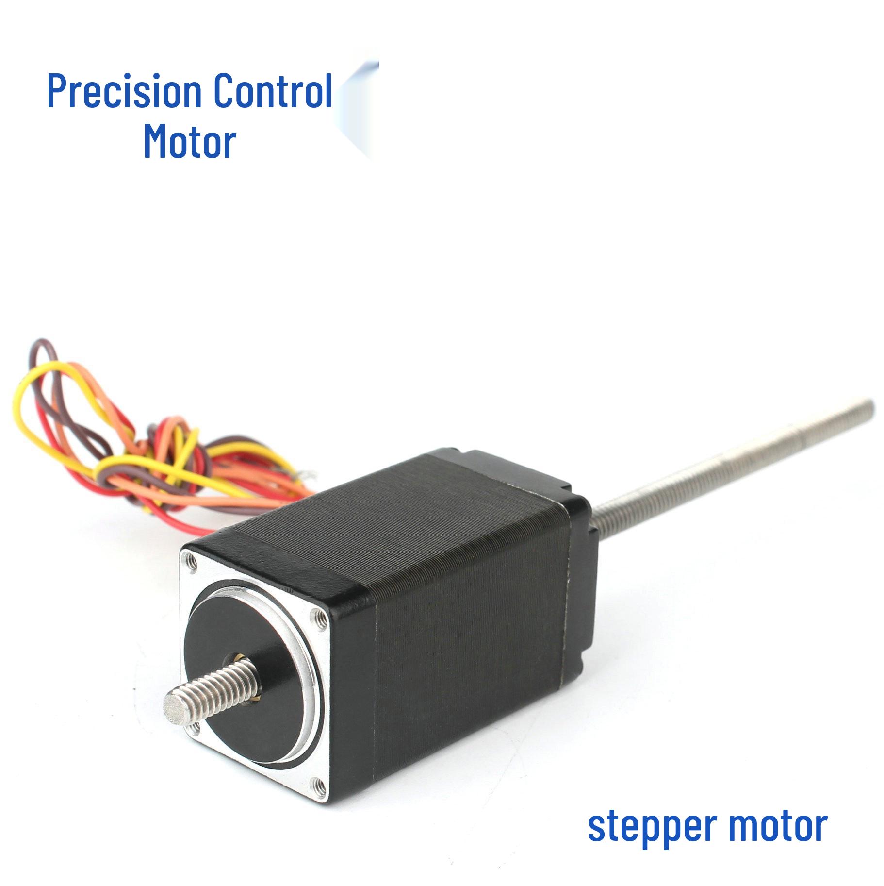 28 Through-Type Linear Stepper Motor: Dual-Axis 3D Printing & Medical Equipment Slide Rail with Lead Screw 51