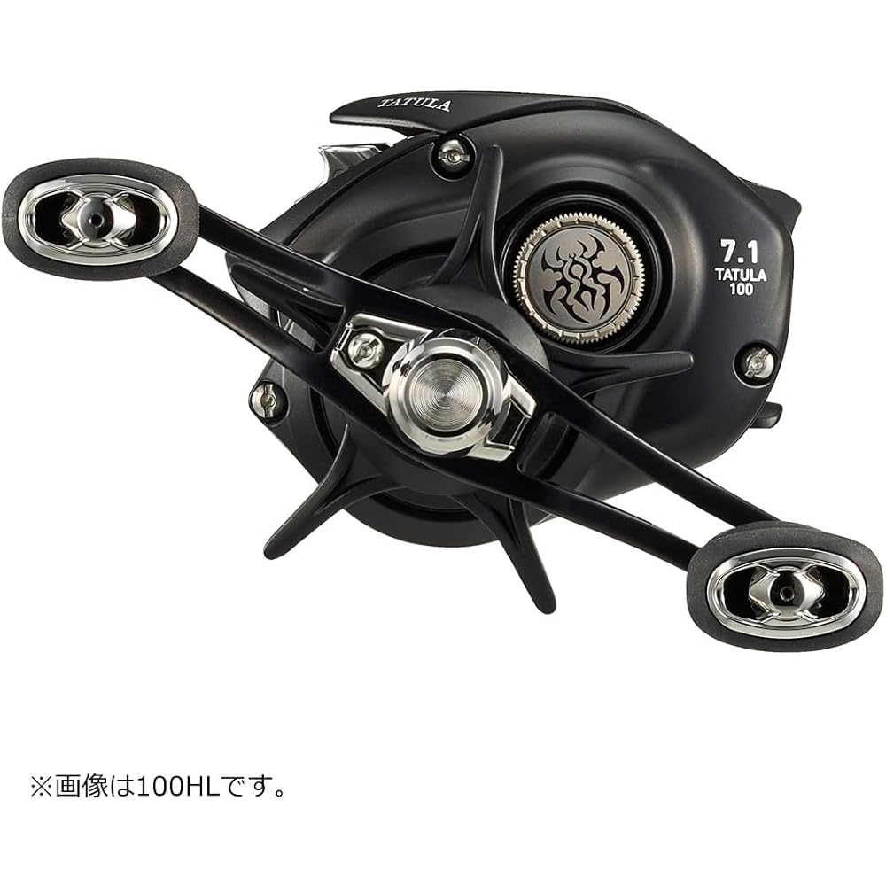 Daiwa Tatula TW 100XHL Baitcasting Reel High Gear Ratio Lightweight Design