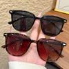 2Pcs Fashion Square Sunglasses for Women and Men, Retro Brand Design, Classic Outdoor Driving Uv400 Protection Shades