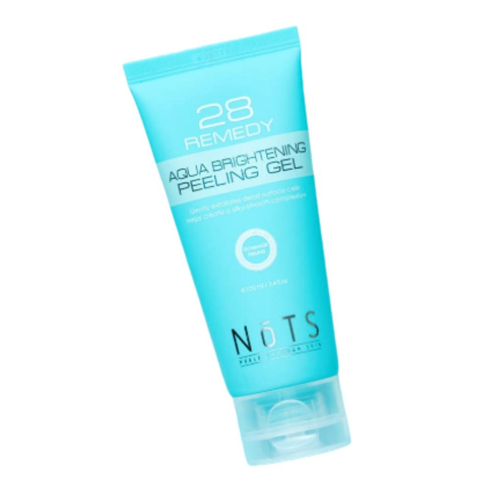 NOTS 28 Гель-пилинг для лица с центеллой азиатской Gentle Aqua Peeling Gel 100 мл: Очищение пор и уход за гладкостью текстуры для удаления черных и белых точек