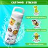 100 Pun Homophone Stickers Children's Fun Game Stickers Kindergarten English-style Cartoon Decoration