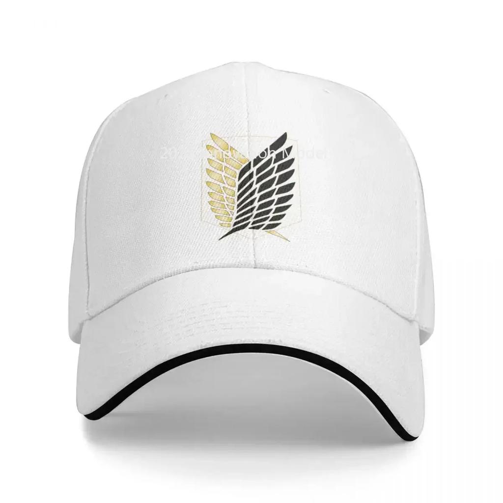 Anime Wings Logo Baseball Cap Men Women Hip-Hop Sun Hats Anime Hats Breathable Snapback Caps Winter Cap