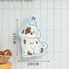 Hanging Style, Thickened, Super Absorbent, Cute Cartoon, Hand Towel, Coral Fleece, Small Square Towel, Dual-use for Kitchen and Bathroom