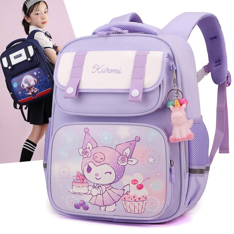 Cute And Spacious Children's Backpack For Grades 1 To 3 With Cartoon Design And Comfortable Shape