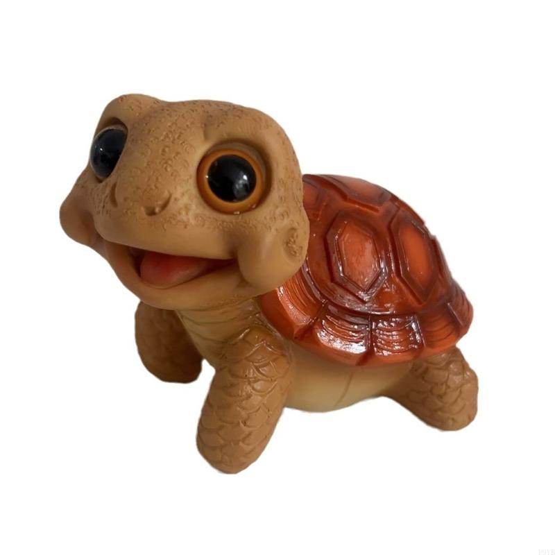 Figurines Tortues en Résine Statues Tortues Réalistes Sculptures Animales Ornement de Jardin Objets de Collection Cadeau, Décorations pour Maison Jardin