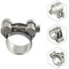 1pc Hose Clamps Clips Stainless Steel Heavy Duty T Bolt Exhaust Mikalor Type 1-50 Heavy Duty Clamp Silicone Rubber Exhaust Pipe